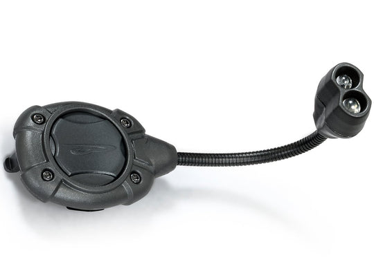 Princeton Tec Switch MPLS Helmet Light - IR and White LEDs - 10 Lumens - Includes 2 x CR2016s - Black