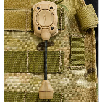 Princeton Tec Switch - MPLS - Tactical Helmet Light - Dual LED and UV - 10 Lumens - Includes 2 x CR2016 - Black, OD Green, Tan