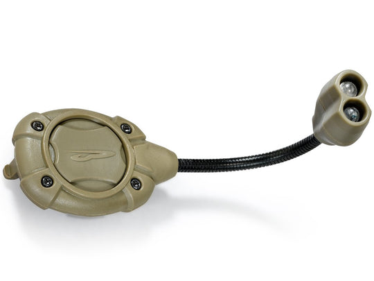 Princeton Tec Switch MPLS Helmet Light - IR and Red LEDs - 10 Lumens - Includes 2 x CR2016s - Olive Drab