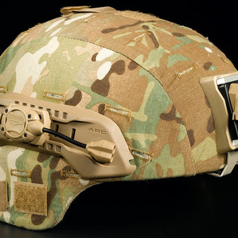 Princeton Tec Switch MPLS Helmet Light - IR and White LEDs - 10 Lumens - Includes 2 x CR2016s - Tan