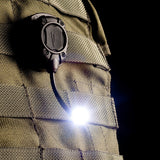 Princeton Tec Point MPLS Tactical Helmet Light - Choice of White, R/G/B, UV, or IR LEDs - 10 Lumens - Includes 1-2 x Coin Cells - Black, Olive Drab or Tan