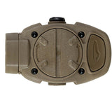 Princeton Tec Switch Rail Helmet Mount LED Light - 10 Lumens - Includes 2 x CR2016 - Black, Tan