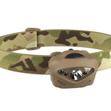 Princeton Tec Vizz Tactical LED Headlamp - 550 Lumens - Uses 3 x AAA - Black, Multicam, or Tan