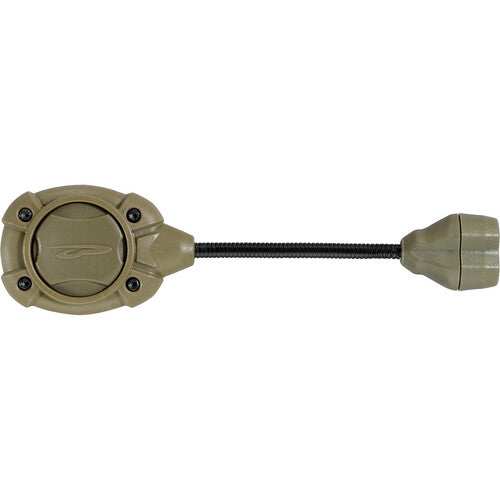 Princeton Tec Switch MPLS Helmet Light - Green and White LEDs - 10 Lumens - Includes 2 x CR2016s - Olive Drab