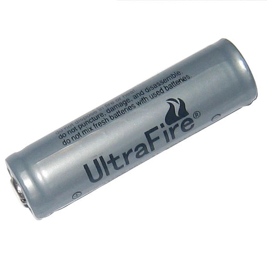 UltraFire UF 14500 900mAh 3.6V Protected Lithium Ion (Li-ion) Button Top Battery - Bulk