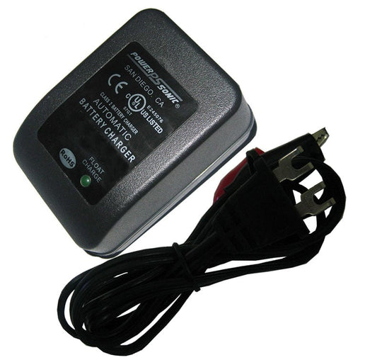 Power-Sonic PSC-12500F-C C-Series Switch Mode Float Charger 12-Volt 500 mA Rating Plug-in Design