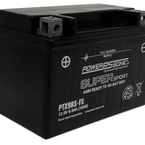 Power-Sonic PTX9BS-FS 8Ah 12V Ultra Sport Series Sealed Lead Acid (SLA) Battery - 135CCA