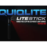 QuiqLite LiteStick Rechargeable LED Penlight - 200 Lumens - Multiple LED Configurations - Uses Built-in Li-ion Battery Pack