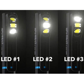 QuiqLite LiteStick Rechargeable LED Penlight - 200 Lumens - Multiple LED Configurations - Uses Built-in Li-ion Battery Pack