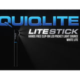 QuiqLite LiteStick Rechargeable LED Penlight - 200 Lumens - Multiple LED Configurations - Uses Built-in Li-ion Battery Pack