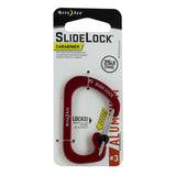 Nite Ize SlideLock Carabiner - Aluminum with Slide-to-Lock Design - #3 - Multiple Colors