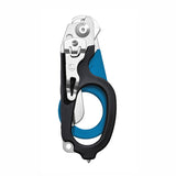 Leatherman Raptor Response Shears - Blue/Black - Closed, Pocket Clip Showing