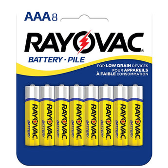 Rayovac Heavy Duty AAA Batteries - 8 Pack