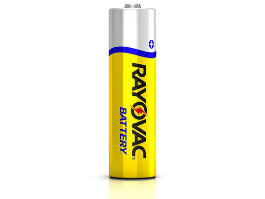 Rayovac 5AA BULKF AA 1100mAh 1.5V Zinc Chloride (ZnCl) Button Top Battery - Bulk