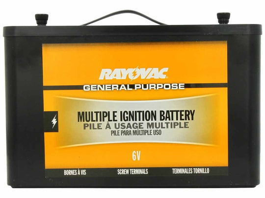 Rayovac 6 Volt Electric Fence Battery with Screw Terminals