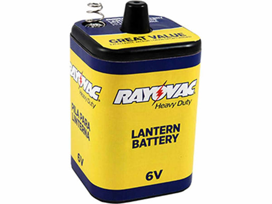 Rayovac 6 Volt Heavy Duty Lantern Battery