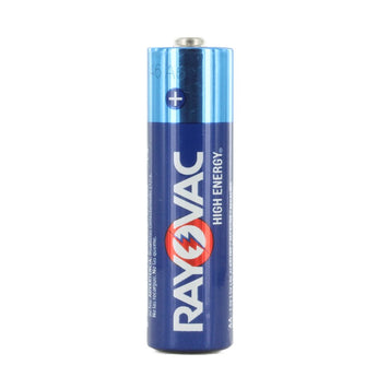 Rayovac High Energy 815 (620PK) AA 1.5V Alkaline Button Top Batteries - Made in USA - Case of 620