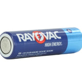 Rayovac High Energy 815 (620PK) AA 1.5V Alkaline Button Top Batteries - Made in USA - Case of 620