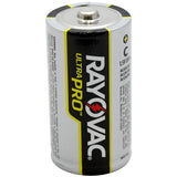 Rayovac Ultra Pro AL-C 1.5V Alkaline Button Top Batteries - 6 Pack Shrink Wrap