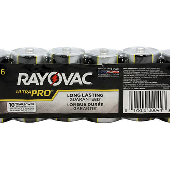 Rayovac Ultra Pro AL-C 1.5V Alkaline Button Top Battery - Bulk