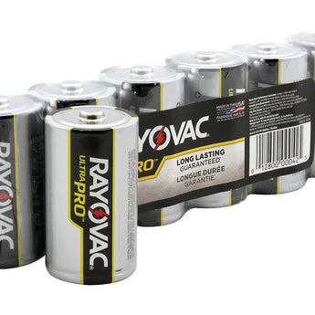 Rayovac Ultra Pro AL-D Alkaline Button Top Battery - Bulk