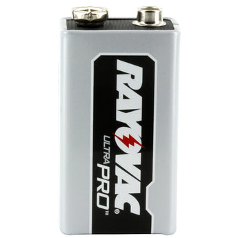 Rayovac Ultra Pro AL-9V-12 Alkaline Batteries with Snap Connectors - 12 Pack