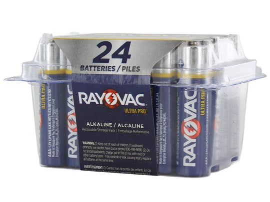 Rayovac AAA Ultra Pro Alkaline Batteries - 24 Pack