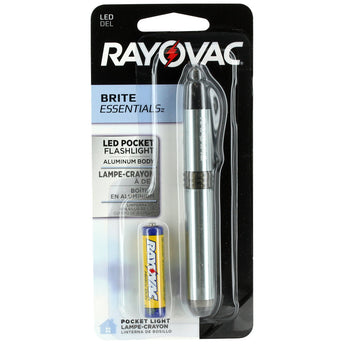 Rayovac Value Bright LED Penlight - 3 Lumens - Includes 1 x AAA - Color May Vary (BEPN1AAA-BTB)