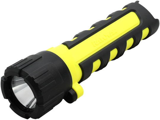 Rayovac Industrial Intrinsically Safe Pro-Grip LED Flashlight - 120 Lumens - Class I Div 1 - Uses 4 x AAs (IS4AA)