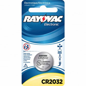 Rayovac Specialty KE CR2032 220mAh 3V Lithium Primary (LiMNO2) Coin Cell Battery for Keyless Entry - 1 Piece Retail Card