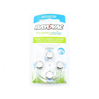 Rayovac L675ZA-8ZM (8PK) Size 675 650mAh 1.45V Blue Hearing Aid Batteries - 8 Piece Retail Card