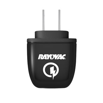 Rayovac Qualcomm Quick Charge 2.0 USB Wall Adapter - Standing Shot