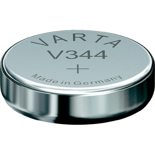 Varta 344 100mAh 1.55V Electronic Silver Oxide Coin Cell Battery (344) - Pill Box
