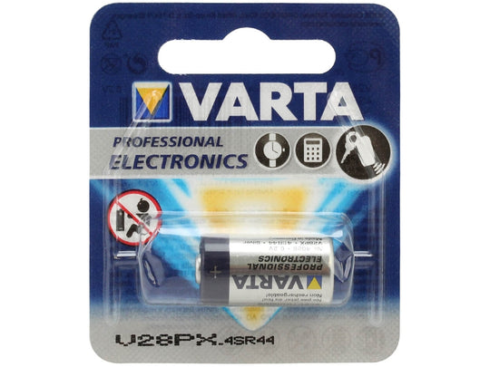 Varta Electronics V28PX 6.2V Silver Oxide Button Top Battery for Cameras/MP3 Players (V4028101401)