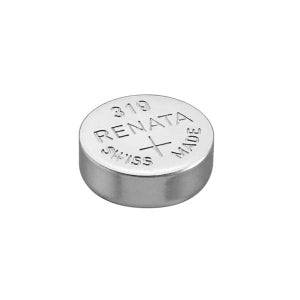 Renata 319 MP 21mAh 1.55V Silver Oxide Coin Cell Battery - 1 Piece Tear Strip, Sold Individually