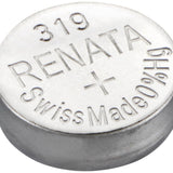 Renata 319 MPS 21mAh 1.55V Silver Oxide Coin Cell Battery - 1 Piece Tear Strip, Sold Individually