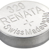 Renata 329 MPS 37mAh 1.55V Silver Oxide Coin Cell Battery - 1 Piece Tear Strip, Sold Individually