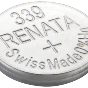Renata 339 MPS 11mAh 1.55V Silver Oxide Coin Cell Battery - 1 Piece Tear Strip, Sold Individually