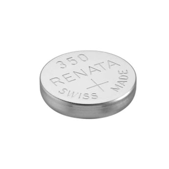 Renata 350 MPS 105mAh 1.55V Silver Oxide Coin Cell Battery - 1 Piece Tear Strip, Sold Individually