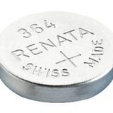 Renata 364 MP 20mAh 1.55V Silver Oxide Coin Cell Battery - 1 Piece Tear Strip, Sold Individually