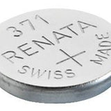 Renata 371 MP 35mAh 1.55V Silver Oxide Coin Cell Battery - 1 Piece Tear Strip, Sold Individually