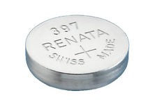 Renata 397 MP 32mAh 1.55V Silver Oxide Coin Cell Battery - 1 Piece Tear Strip, Sold Individually