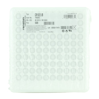 Renata CR1025 Bare Coin Cell Battery Lithium Li-MnO2 3V - Tray of 300