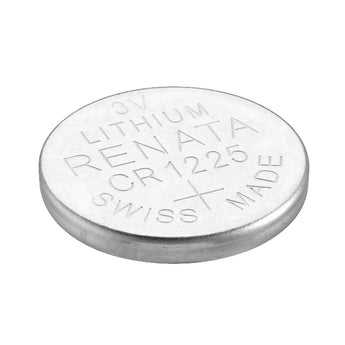 Renata CR1225 3V Lithium Battery - Positive Side Up