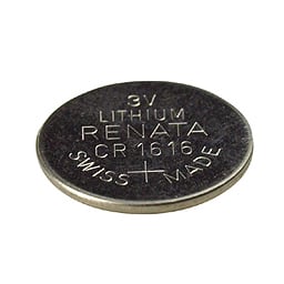 Renata CR1616 Bare Coin Cell Battery Lithium Li-MnO2 3V - Tray of 200