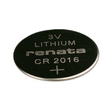 Renata CR2016-CU 90mAh 3V Lithium Primary (LiMNO2) Coin Cell Battery - 1 Piece Small Retail Card