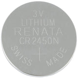 Renata CR2450N-SC 540mAh 3V Lithium Primary (LiMNO2) Coin Cell Battery - 1 Piece Retail Card