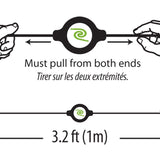 ReTrak Retractable iPhone 5/iPad Lightning Charge and Sync Cable - Gold