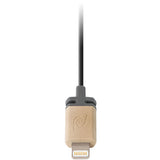 ReTrak Retractable iPhone 5/iPad Lightning Charge and Sync Cable - Gold