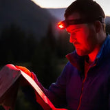 Nite Ize Radiant RH2 PowerSwitch Rechargeable Headlamp - 700 Lumens - Includes Li-ion Battery Pack - Black and Grey or Blue and Grey